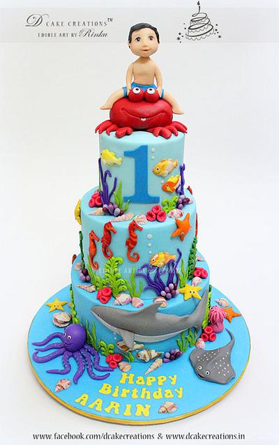 Sea World Theme Cake - Cake by D Cake Creations®