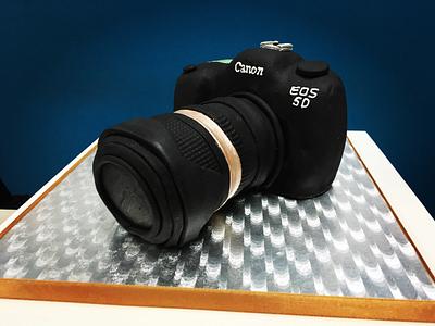 Camera Cake - Cake by Grazie cake and sugarcraft studio