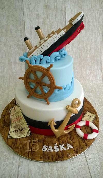 Titanic - Cake by Novanka