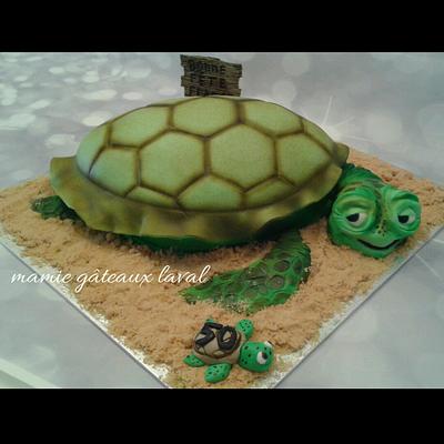 Turtle cake - Cake by Manon