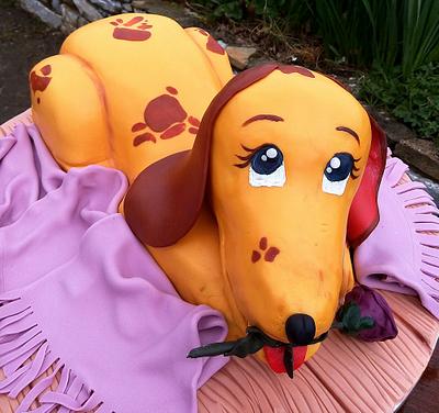 Puppy Dog Birthday Cake - Cake by Una's Cake Studio