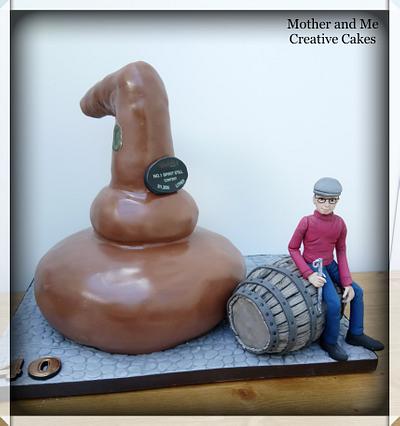 Whisky Still and Barrel cake  - Cake by Mother and Me Creative Cakes