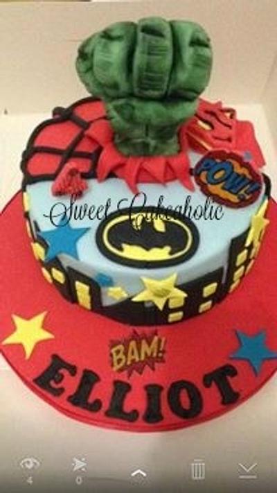 Super power  - Cake by SweetCakeaholic1