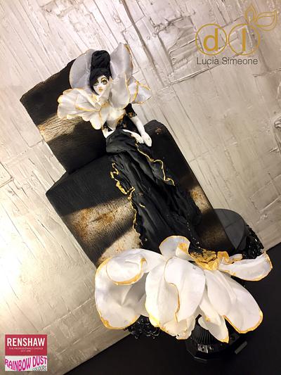 Wedding Cakes Inspired By Fashion A Worldwide Collaboration - Cake by Lucia Simeone