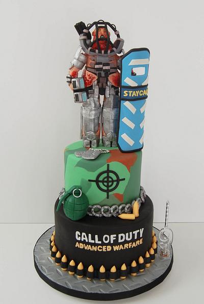 Call of Duty Advanced Walfare - Cake by funni