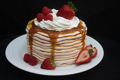 Stack of pancakes - Cake by Virginia