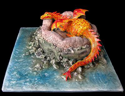 Dragon cake - Cake by Marina Danovska