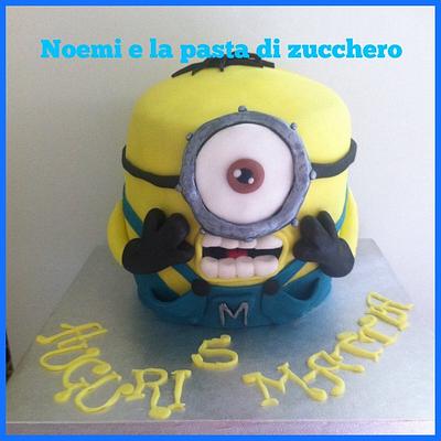 Minion cake - Cake by Noemielapdz
