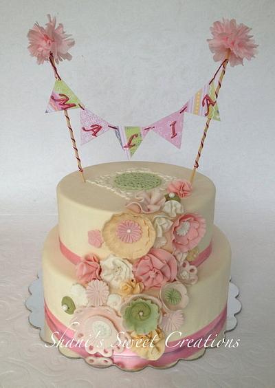 Fantasy Flowers - Cake by Shani's Sweet Creations