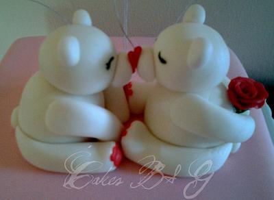 LOVE Cake <3 - Cake by Laura Barajas 