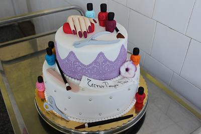 Nail art cake! - Cake by BorislavaHristova