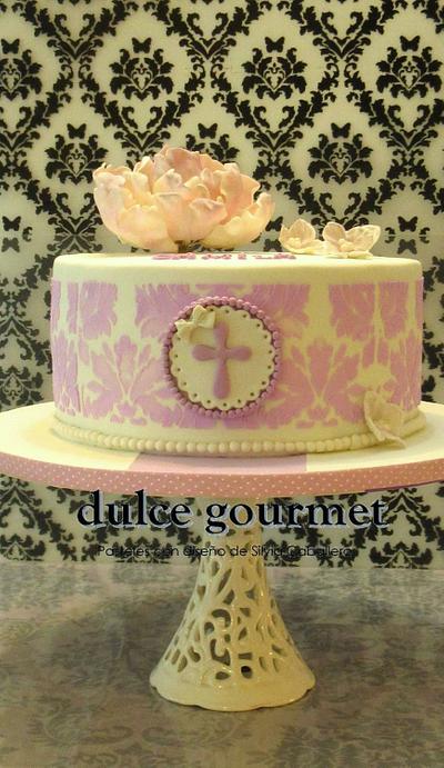 Communion cake for Camila - Cake by Silvia Caballero