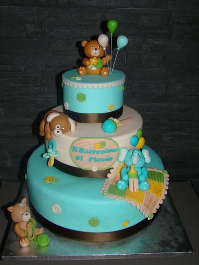 christening cake - Cake by Le Torte di Mary