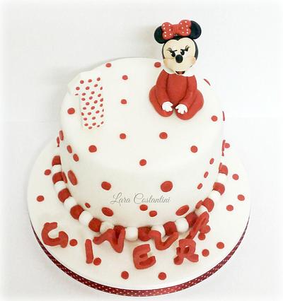 Minnie Mouse Cake!!! - Cake by Lara Costantini