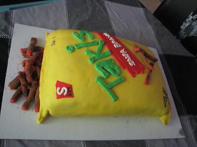 Bag of chips cake - Cake by Jazmin