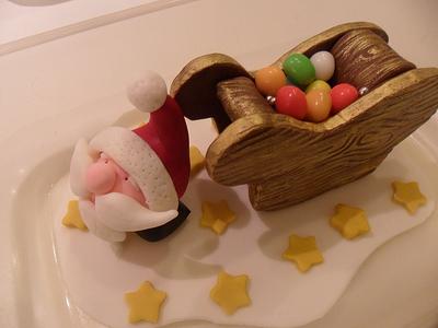 Santa's sweets sleigh - Cake by Clara
