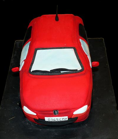 Peugeot 307 - Cake by Machus sweetmeats