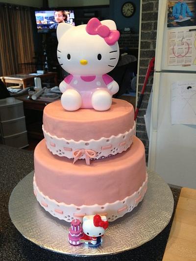 Hello Kitty cake - Cake by Elaine