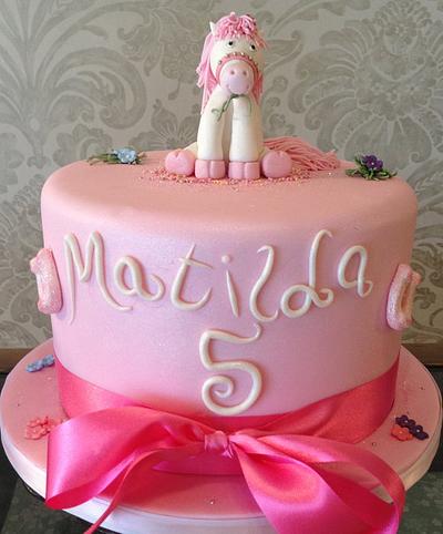 Pink Pony - Cake by Nina Stokes
