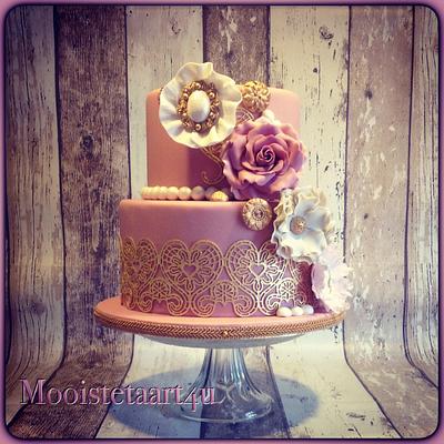 Weddingcake... - Cake by Mooistetaart4u - Amanda Schreuder