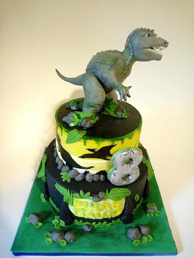 Dinosaur cake - Cake by Silvana Dri Cakes