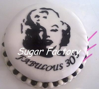 Marilyn cake - Cake by SugarFactory