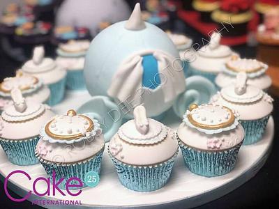 Cinderella Cupcakes - Cake international  - Cake by JojosCupcakeMadness