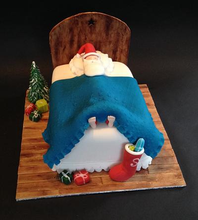 Sleeping Santa - Cake by Cake Laine