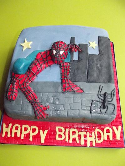 Spiderman - Cake by Pamela