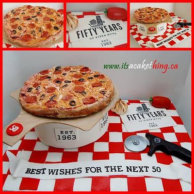 Pizza Anyone??  - Cake by It's a Cake Thing 
