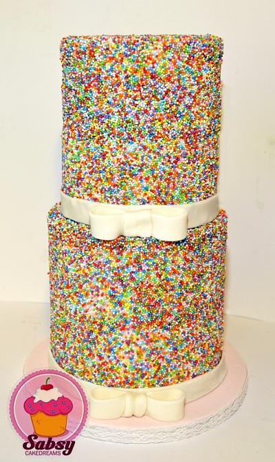 sprinkles cake - Cake by Sabsy Cake Dreams 