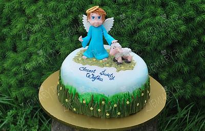 christening cake - Cake by Anna Krawczyk-Mechocka