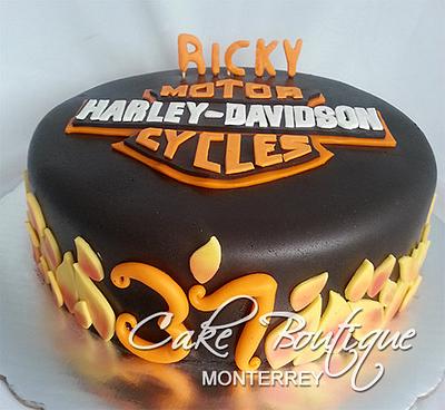 Harley Davidson - Cake by Cake Boutique Monterrey