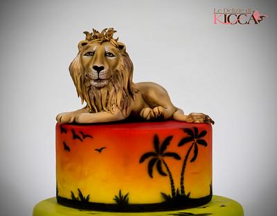 Lion - Cake by  Le delizie di Kicca