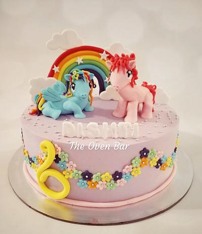My Little Ponies - Cake by Simran