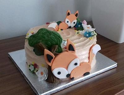 Fox cake - Cake by Ellyys