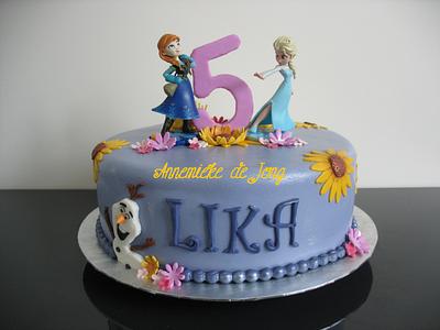 Frozen Fever Birthday Cake - Cake by Miky1983