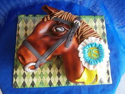 Horse head - Cake by Lenka Budinova - Dorty Karez