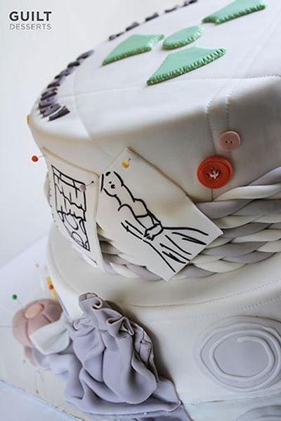 Fashion Designer Birthday Cake - Cake by Guilt Desserts