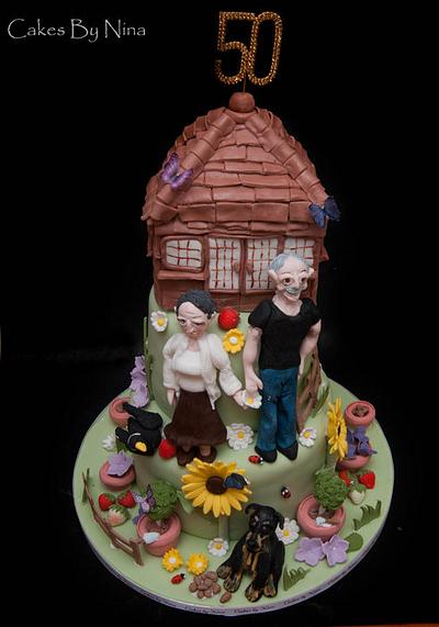 This is the Life - Cake by Cakes by Nina Camberley