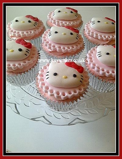 Hello Kitty Cupcakes - Cake by Kays Cakes
