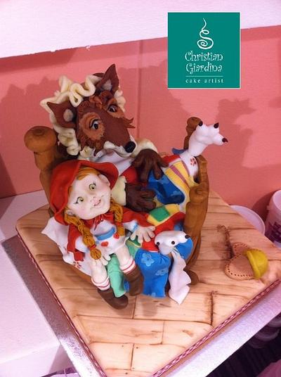 "Little Red Riding and Wolf" - Cake by Christian Giardina