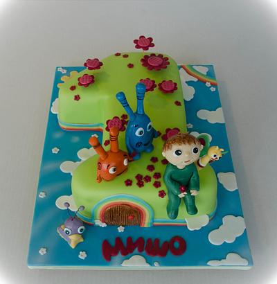 Baby TV cake - Cake by Maria Schick