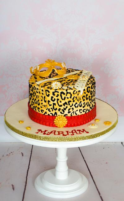 Leopard print cake - Cake by La farine by Randa