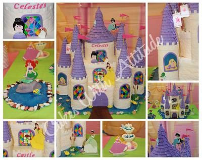 Princess Castle Cake - Cake by Viviana & Guelcys