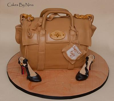 Designer Bag - Cake by Cakes by Nina Camberley