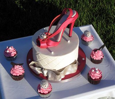 Sexy high heel - Cake by Olga