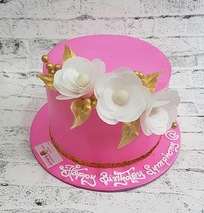 Pretty in Pink  - Cake by Michelle's Sweet Temptation