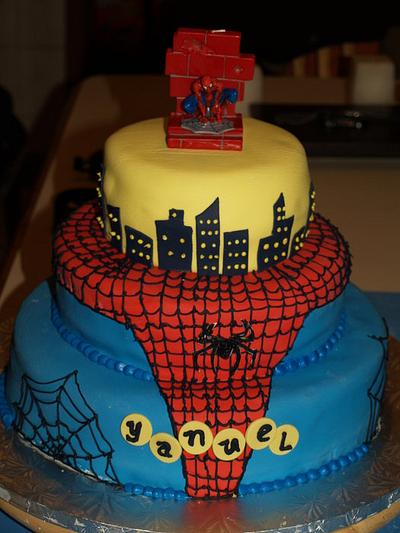 Spiderman - Cake by kira