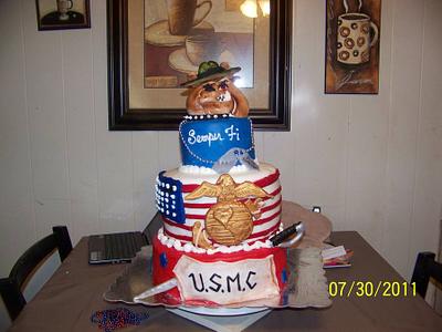 My Marine - Cake by Tracy Buttermore